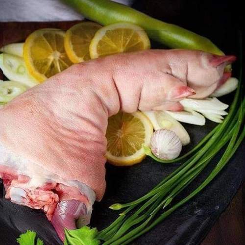 猪后脚500g